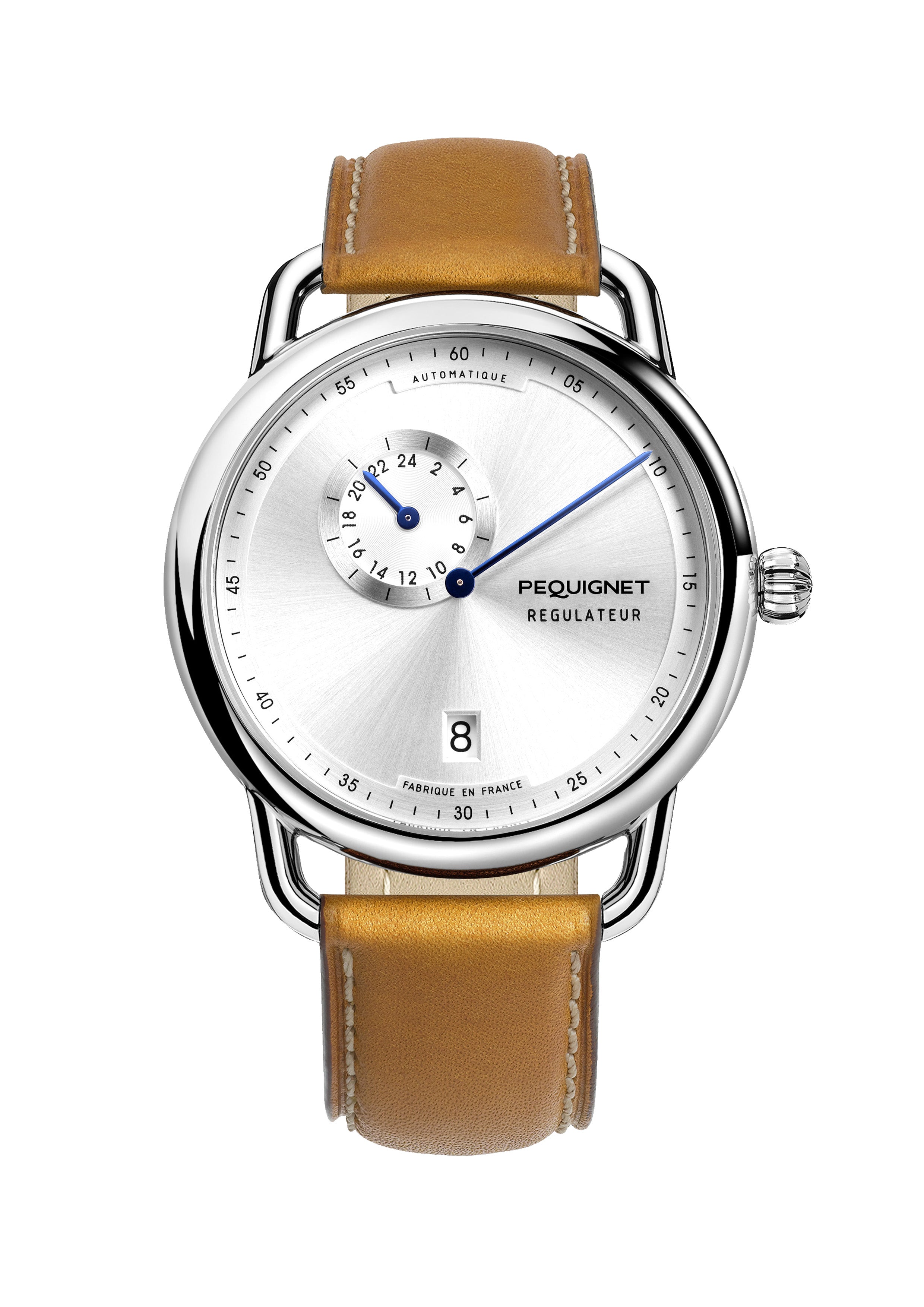 pequignet-equus-origine-montre-homme-r-gulateur-cadran-argent-soleill image 5