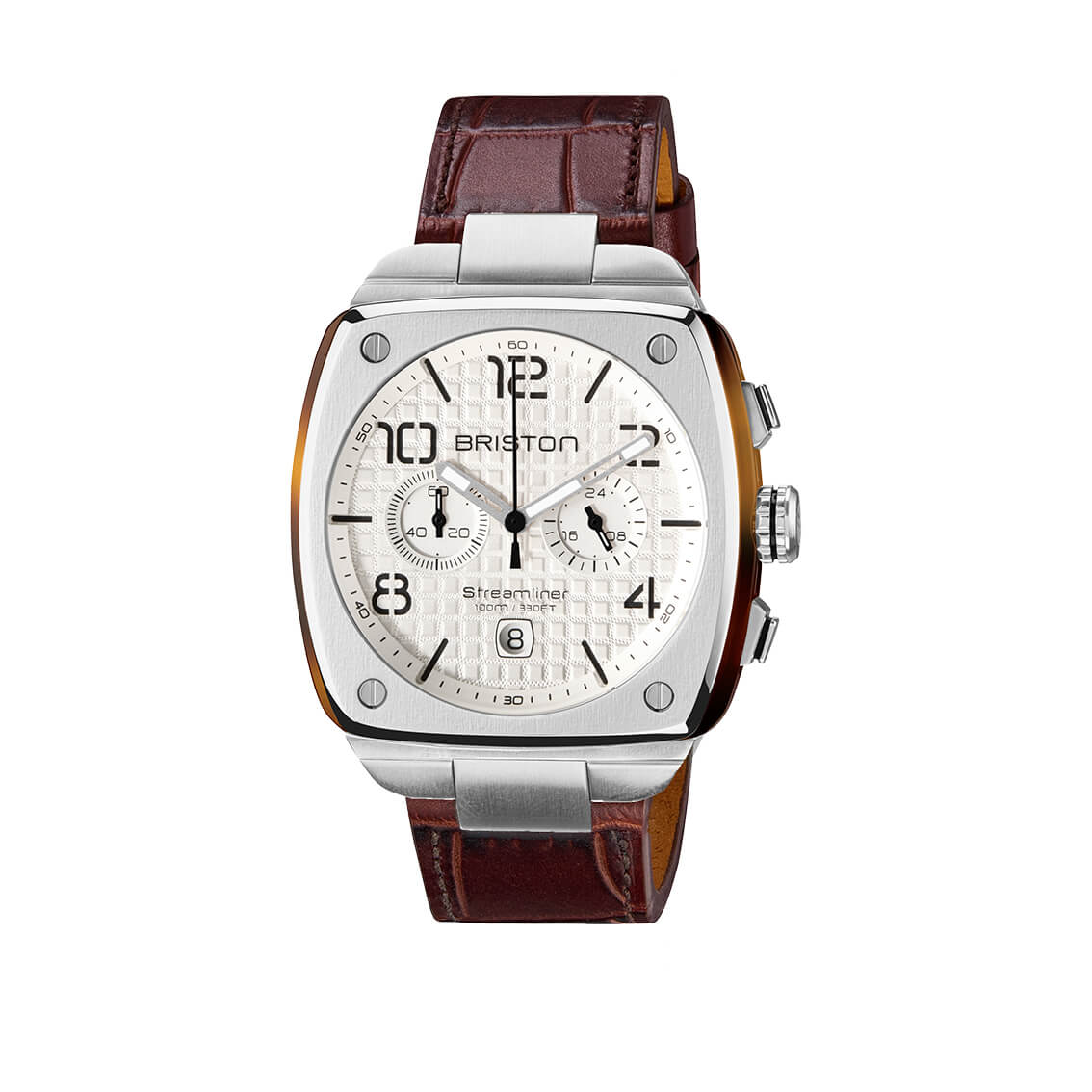 briston-streamliner-urban-bracelet-luxury-20-mm-marron image 4