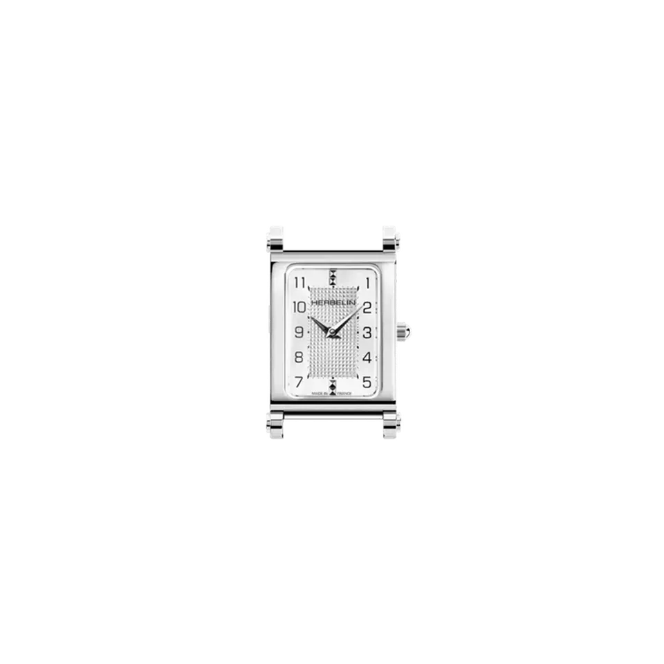 herbelin-antar-s-galb-classique-montre-femme-quartz-acier-clous-de-paris-diamant image 1
