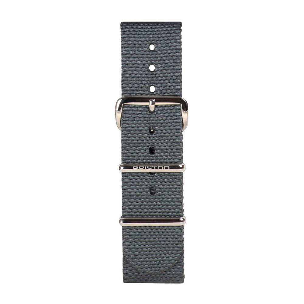 briston-bracelet-type-nato-20-mm-gris-nylon-interchangeable image 1