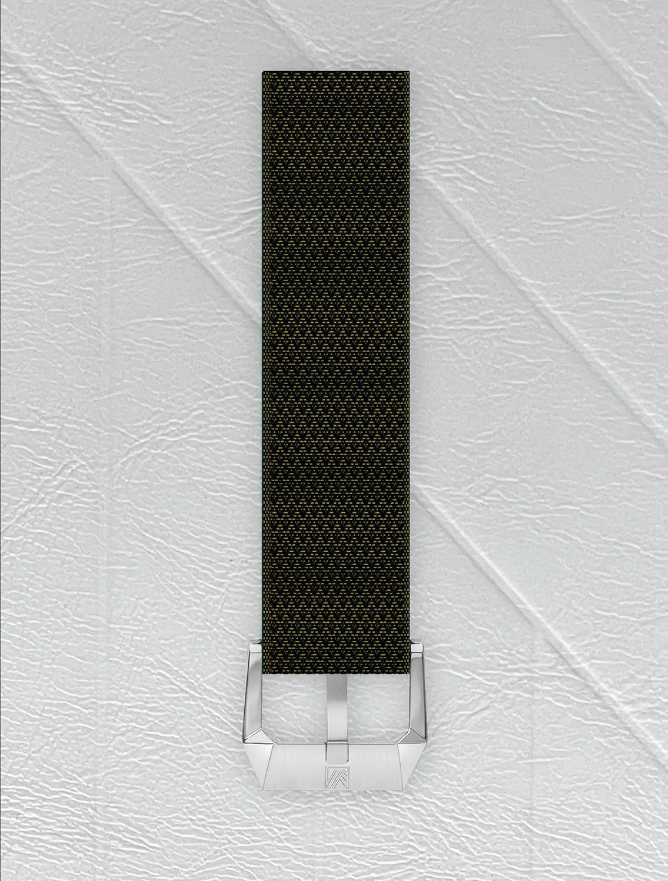 march-la-b-bracelet-julien-faure-jacquard-vert-22mm-am2-calendar image 1