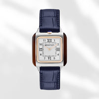 briston-bracelet-cuir-luxury-18-mm-bleu-marine-mat image 2