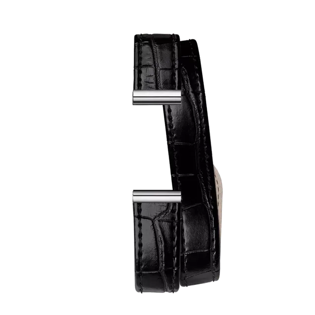 herbelin-antar-s-bracelet-montre-double-tour-cuir-noir-alligator image 1