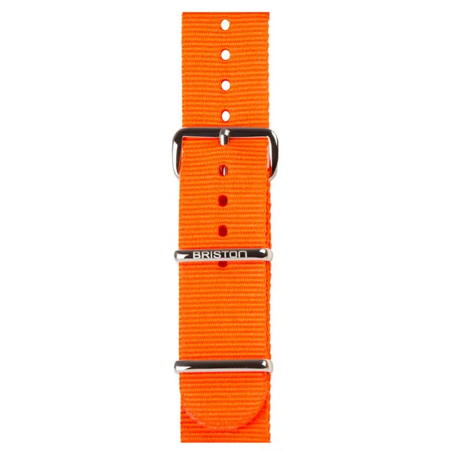 briston-bracelet-nato-nylon-orange-20-mm image 1