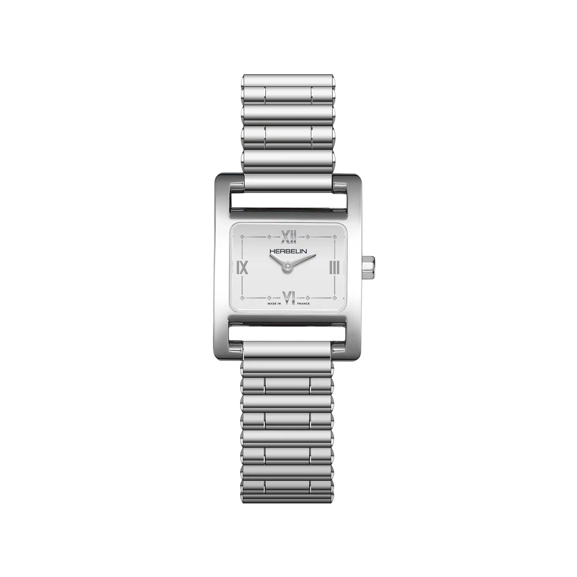 herbelin-ve-avenue-femme-quartz-acier-blanc-23-4-x-19-mm image 1