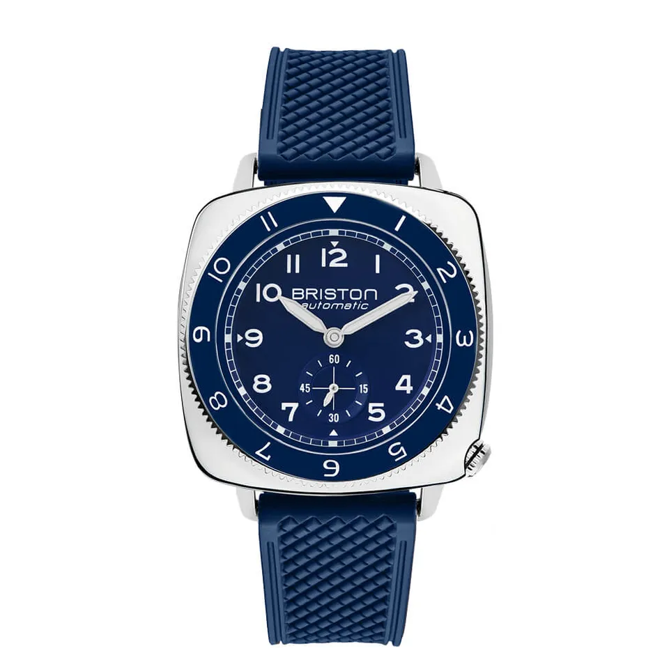briston-clubmaster-legend-petite-seconde-automatique-39-mm-acier-bleu-fkm image 1