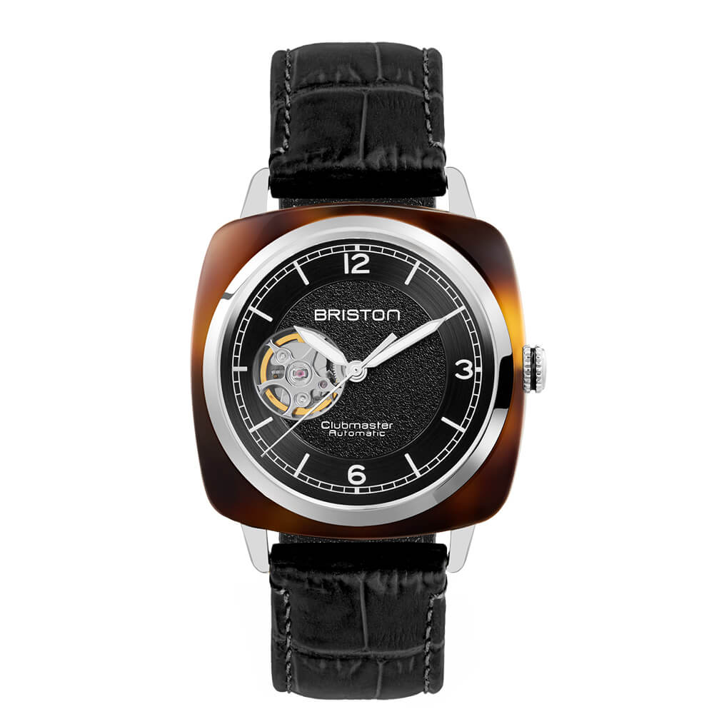 briston-clubmaster-legend-classic-open-39-mm-automatique-noir image 1