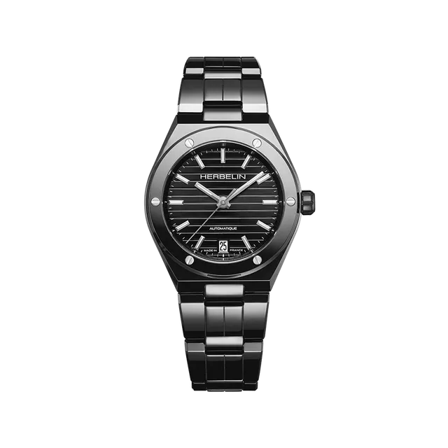 herbelin-cap-camarat-automatique-c-ramique-noir-poli-42-mm-dition-limit-e image 1