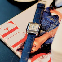 briston-bracelet-cuir-luxe-bleu-mat-20-mm-alligator-bleu-marine image 4