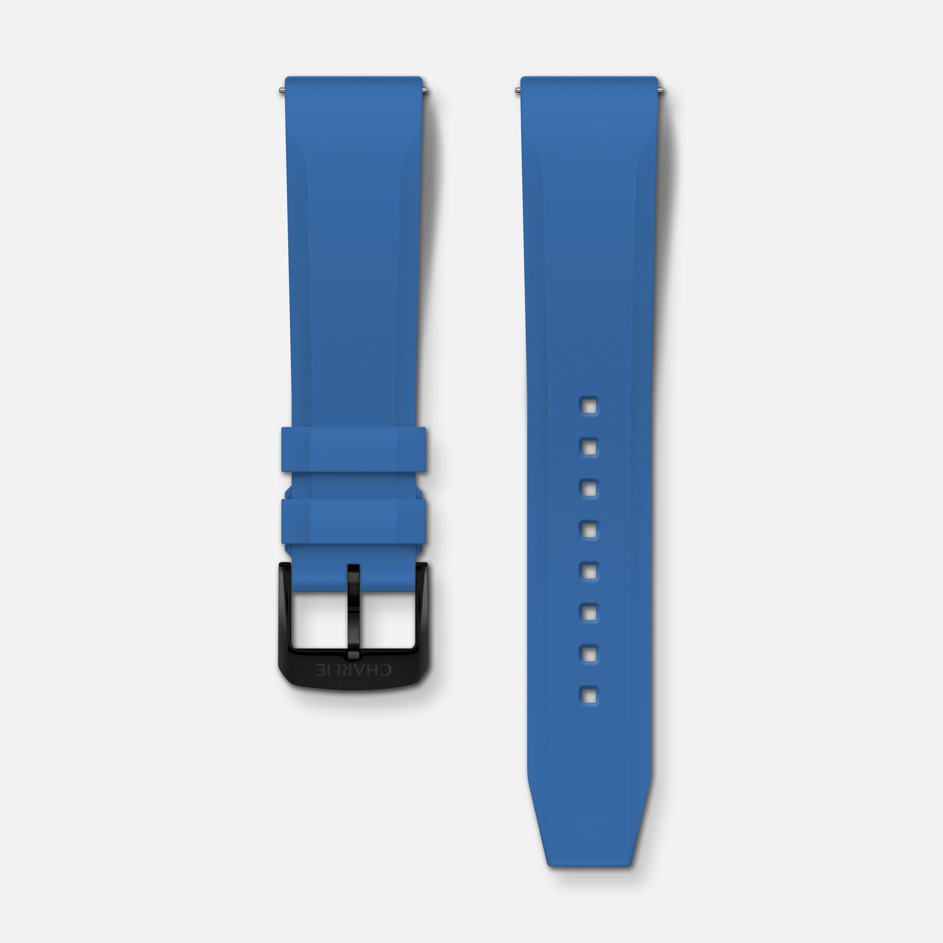 charlie-paris-bracelet-caoutchouc-nbr-20mm-electric-blue image 4