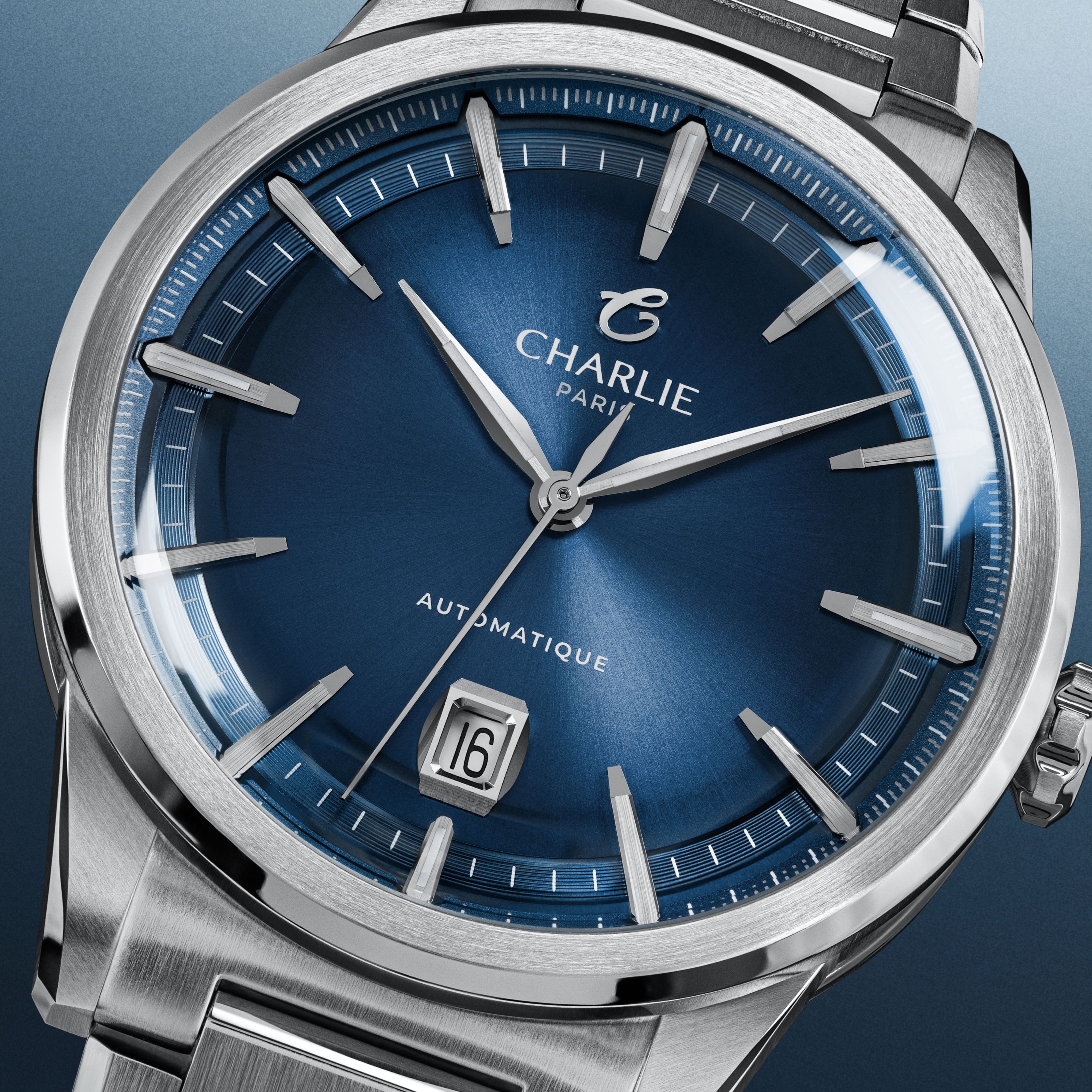 charlie-paris-alliance-montre-automatique-bleu-10atm image 8