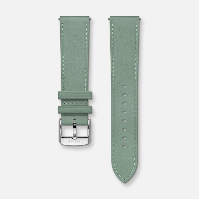 charlie-paris-bracelet-cuir-sauge-20mm image 1