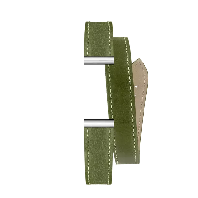 herbelin-antar-s-bracelet-double-tour-ibiza-liscio-lattuga-vert image 1