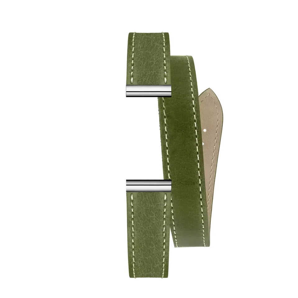herbelin-antar-s-bracelet-double-tour-ibiza-liscio-lattuga-vert image 1