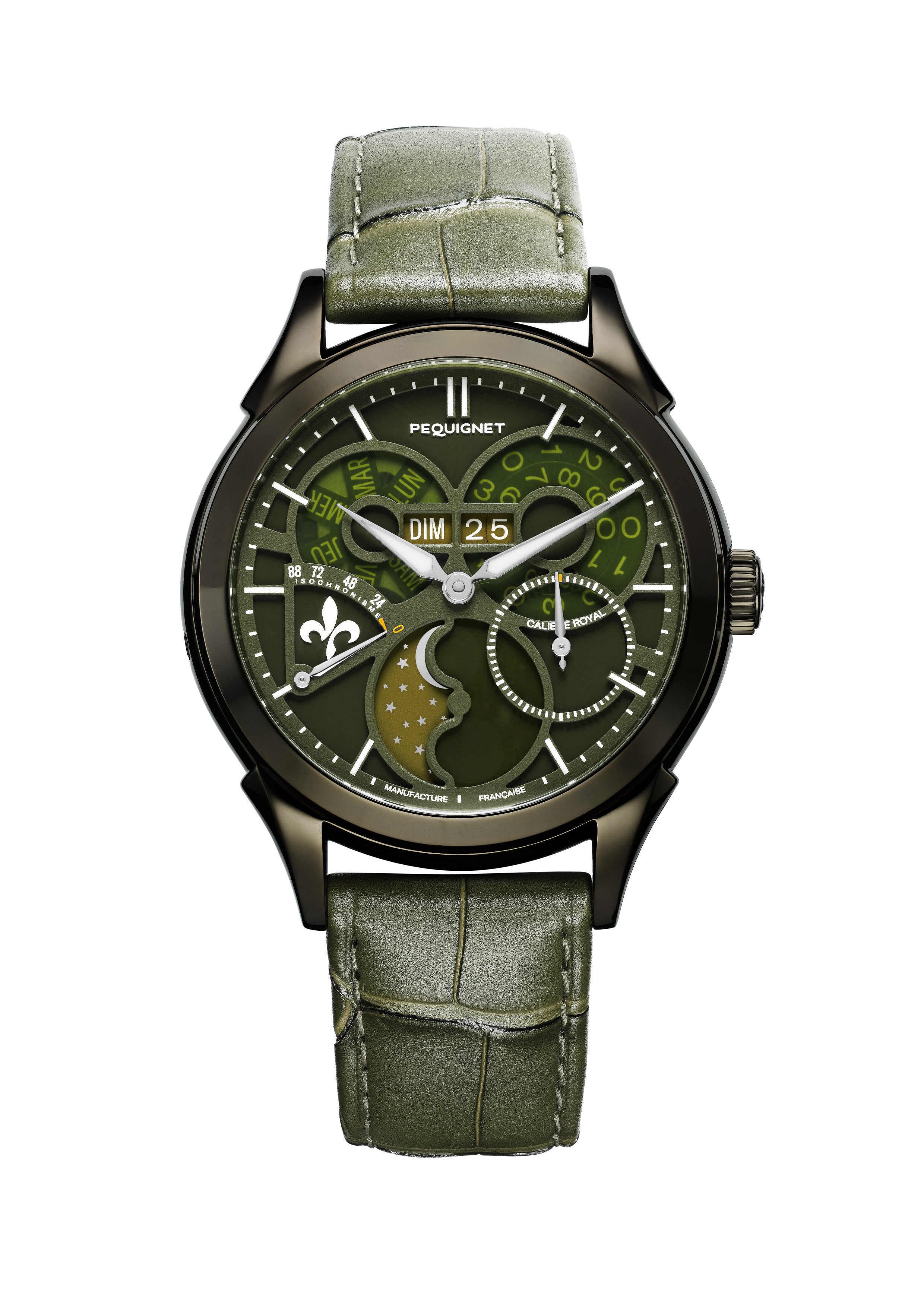 pequignet-royale-saphir-vert-jade-s-rie-limit-e-montre-homme-calibre-royal image 1