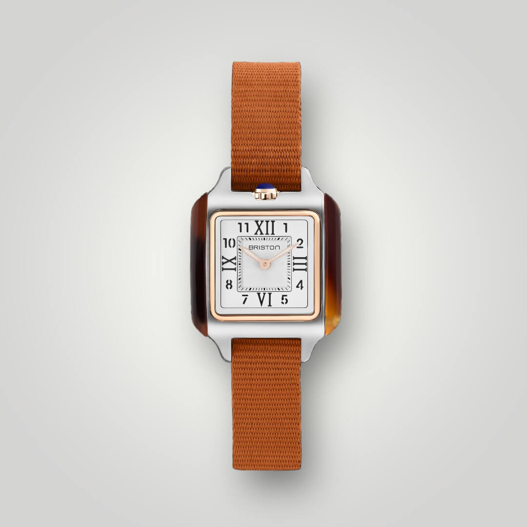 briston-clubmaster-lady-bracelet-nato-12-mm-marron image 7