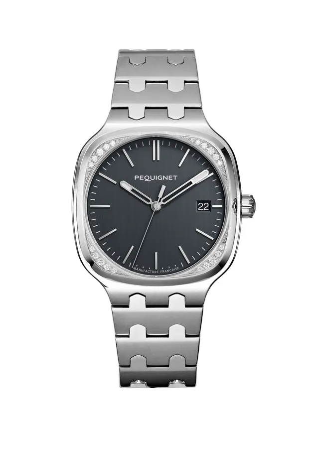 pequignet-concorde-gris-anthracite-20-diamants-montre-calibre-initial image 1