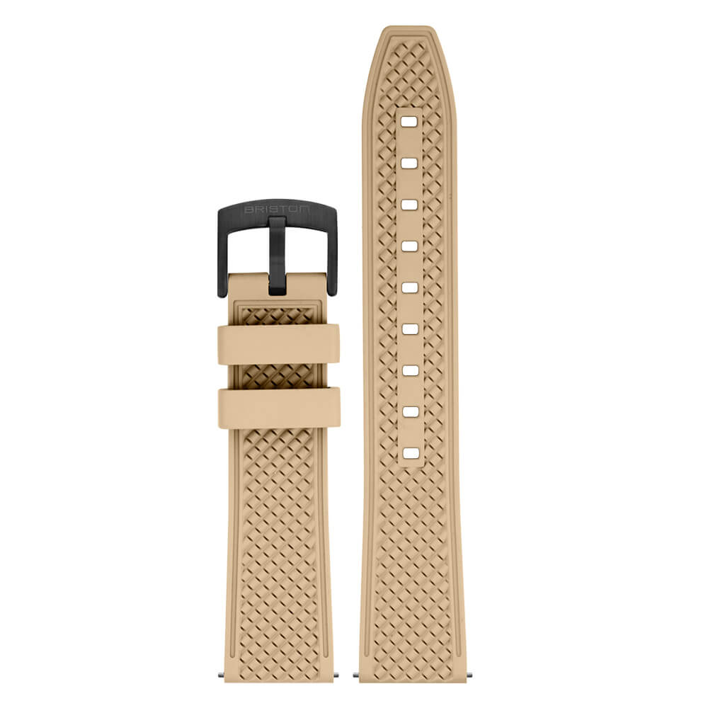 briston-bracelet-caoutchouc-fkm-kaki-20-mm image 2