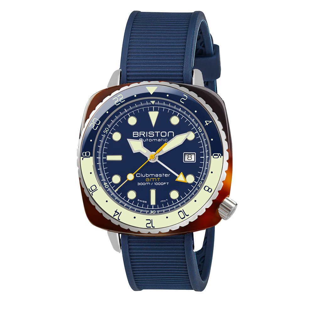 briston-clubmaster-diver-pro-gmt-automatique-44-mm-bleu-marine image 5