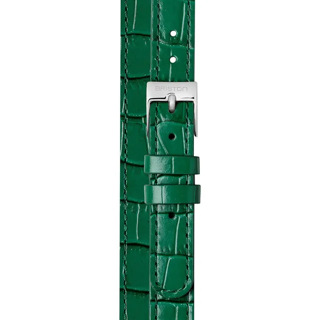 briston-clubmaster-lady-bracelet-cuir-luxury-2-brins-12-mm-vert image 1