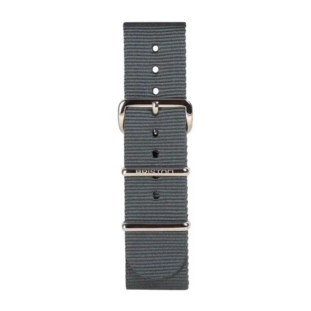briston-bracelet-type-nato-20-mm-gris-nylon-interchangeable image 1