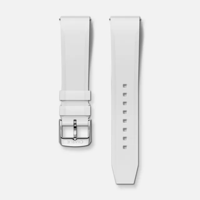 charlie-paris-bracelet-caoutchouc-blanc-hnbr-20mm image 1