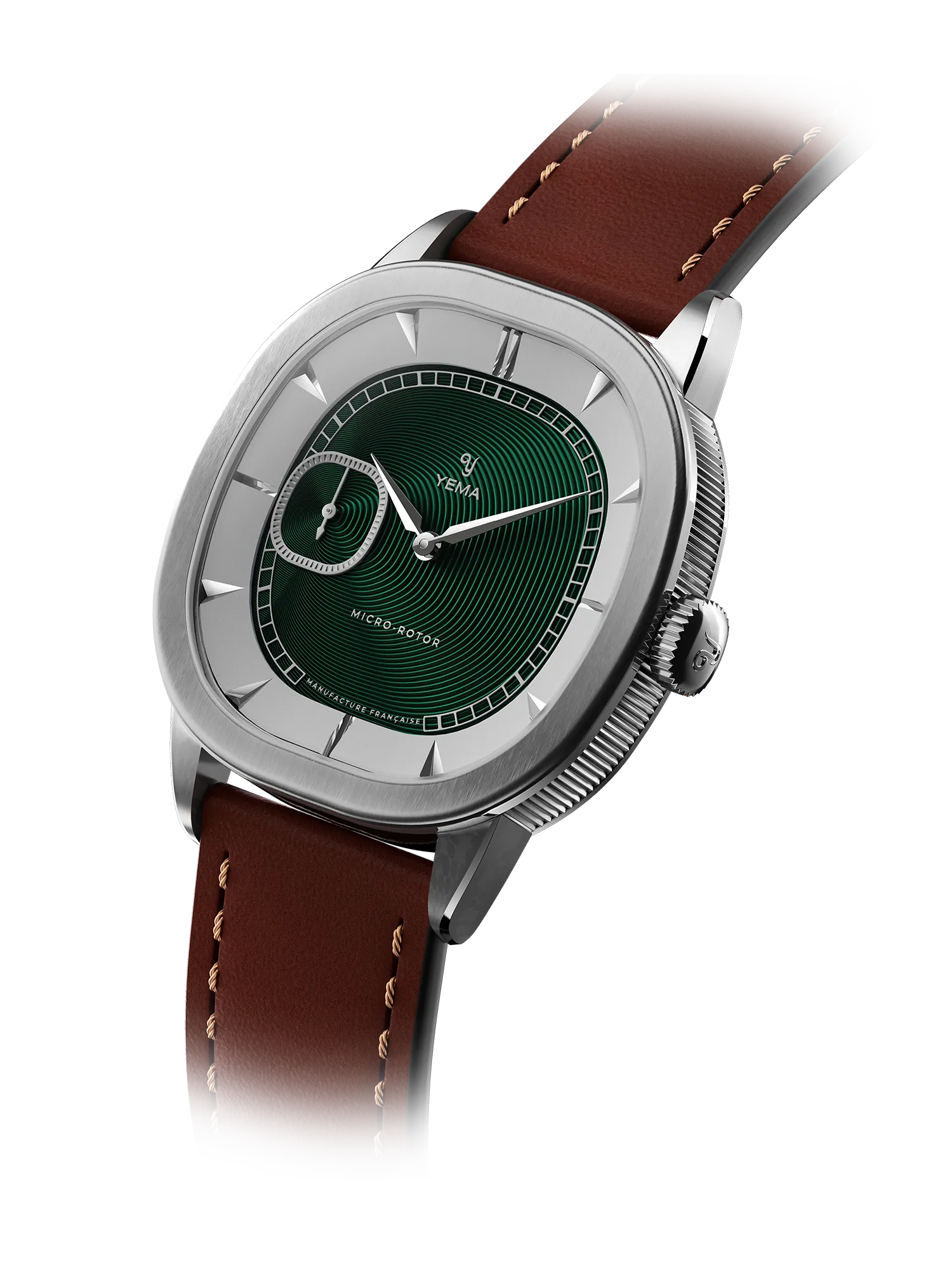 yema-granvelle-cmm-29-montre-manufacture-avec-bracelet-cuir-vintage-offert image 3