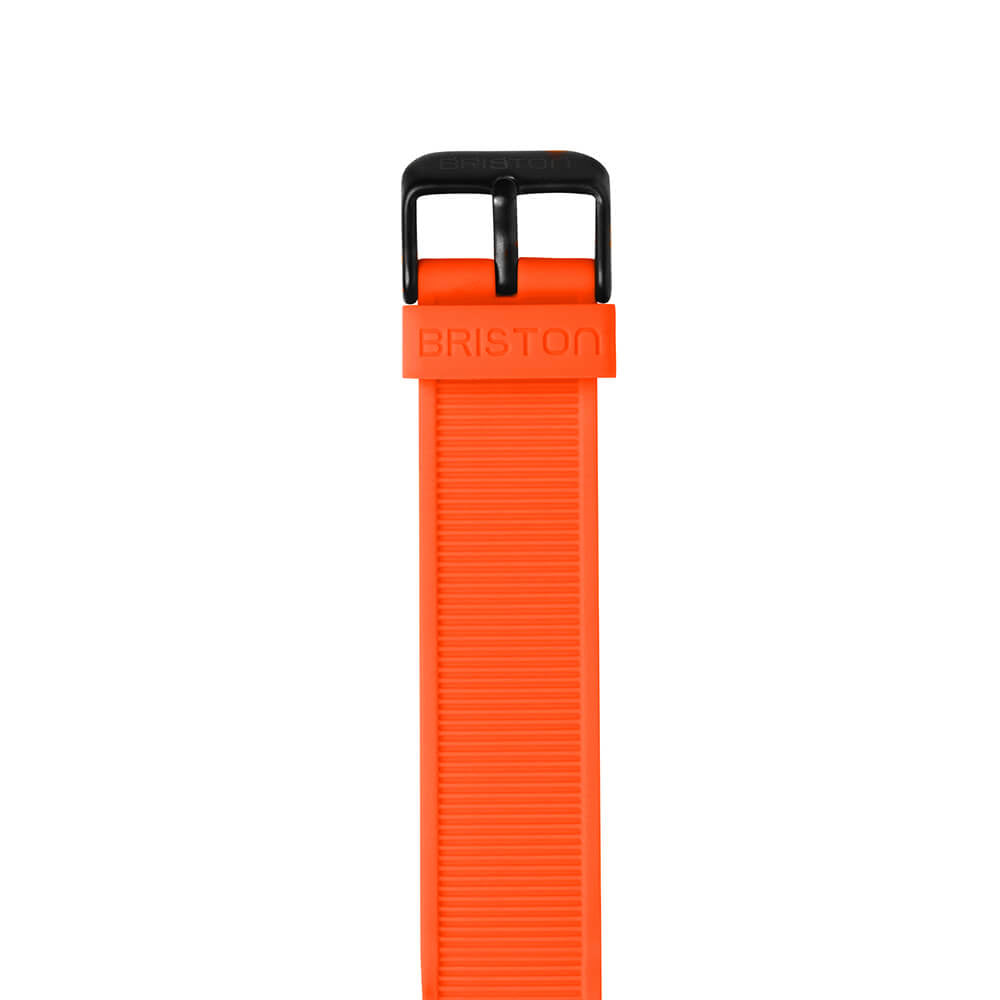 briston-bracelet-rubber-orange-20-mm image 3