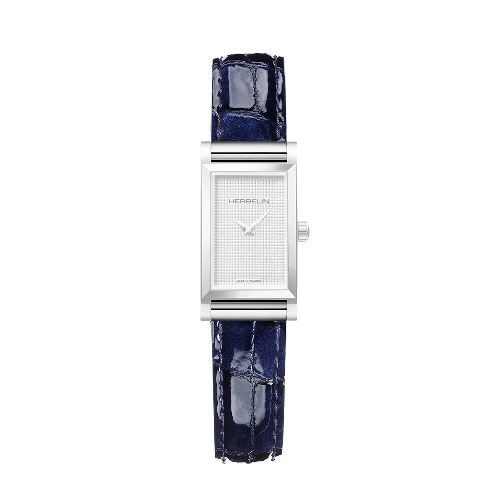 herbelin-antar-s-bracelet-simple-bleu-croco-laqu image 2