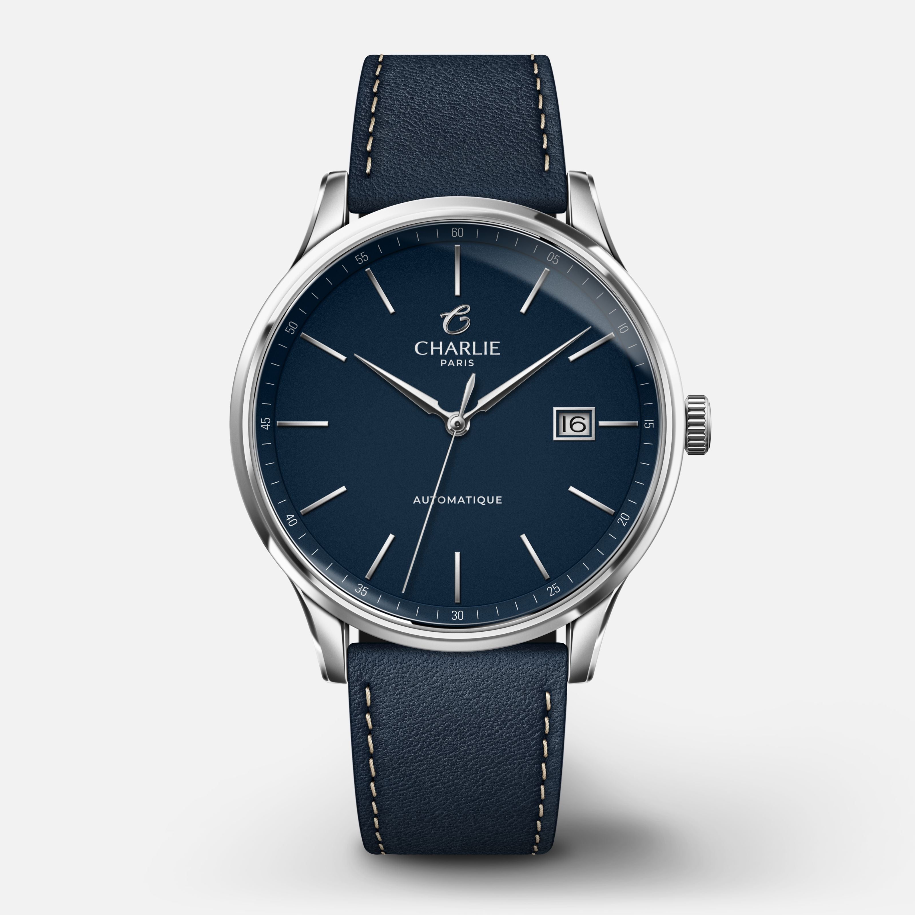 charlie-paris-initial-slim-bleu-montre-homme-automatique-40-mm-cadran-bleu-acier image 8