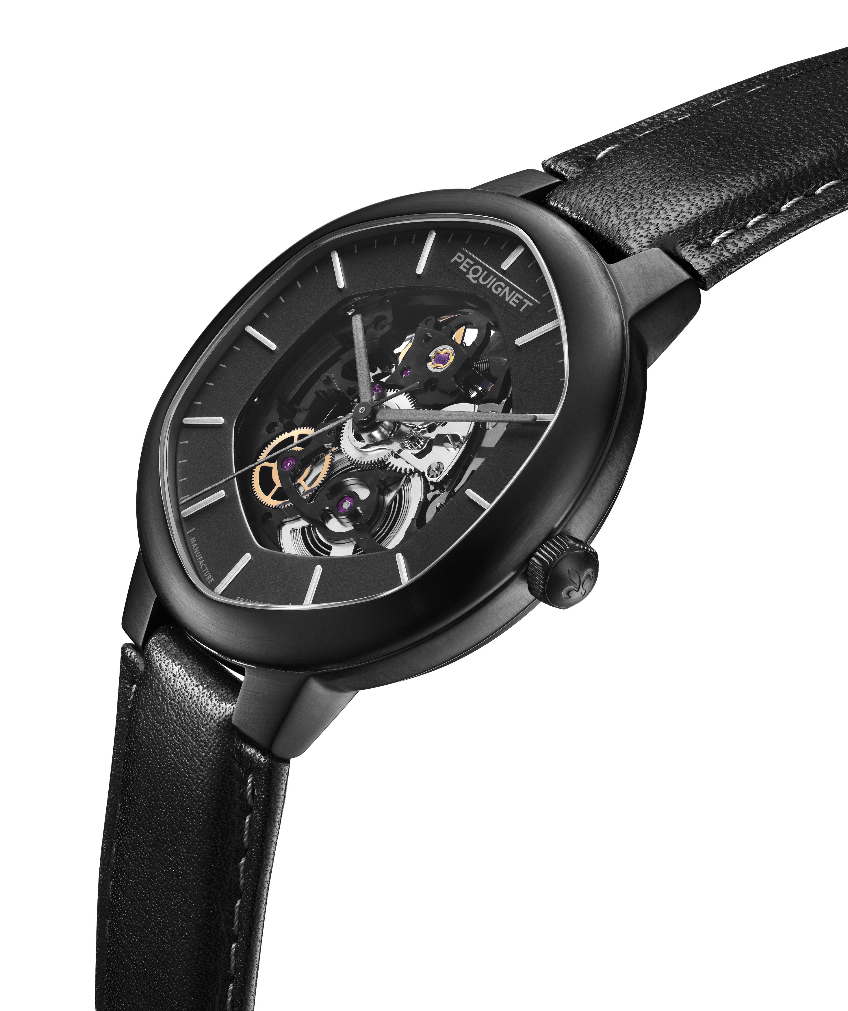 pequignet-exagone-fant-me-squelette-noir-automatique-homme image 3