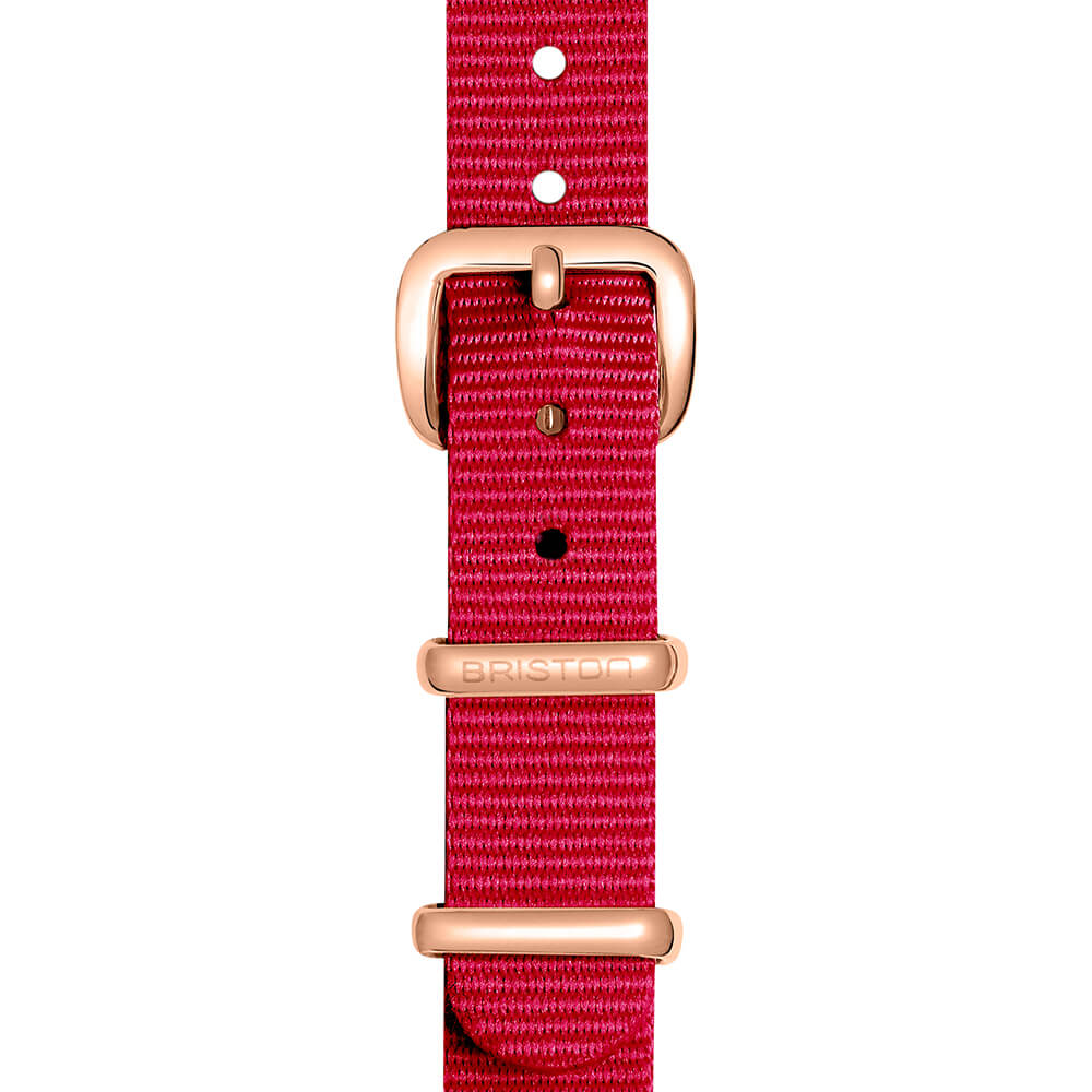 briston-bracelet-nato-framboise-12-mm-nylon-clubmaster-lady image 4