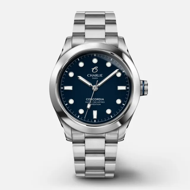 charlie-paris-concordia-bleu-antarctique-montre-plong-e-quartz-38mm image 1
