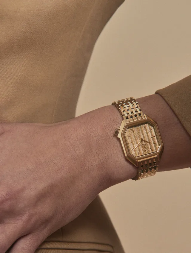march-la-b-montre-milady-mansart-chevrons-or-28mm image 1