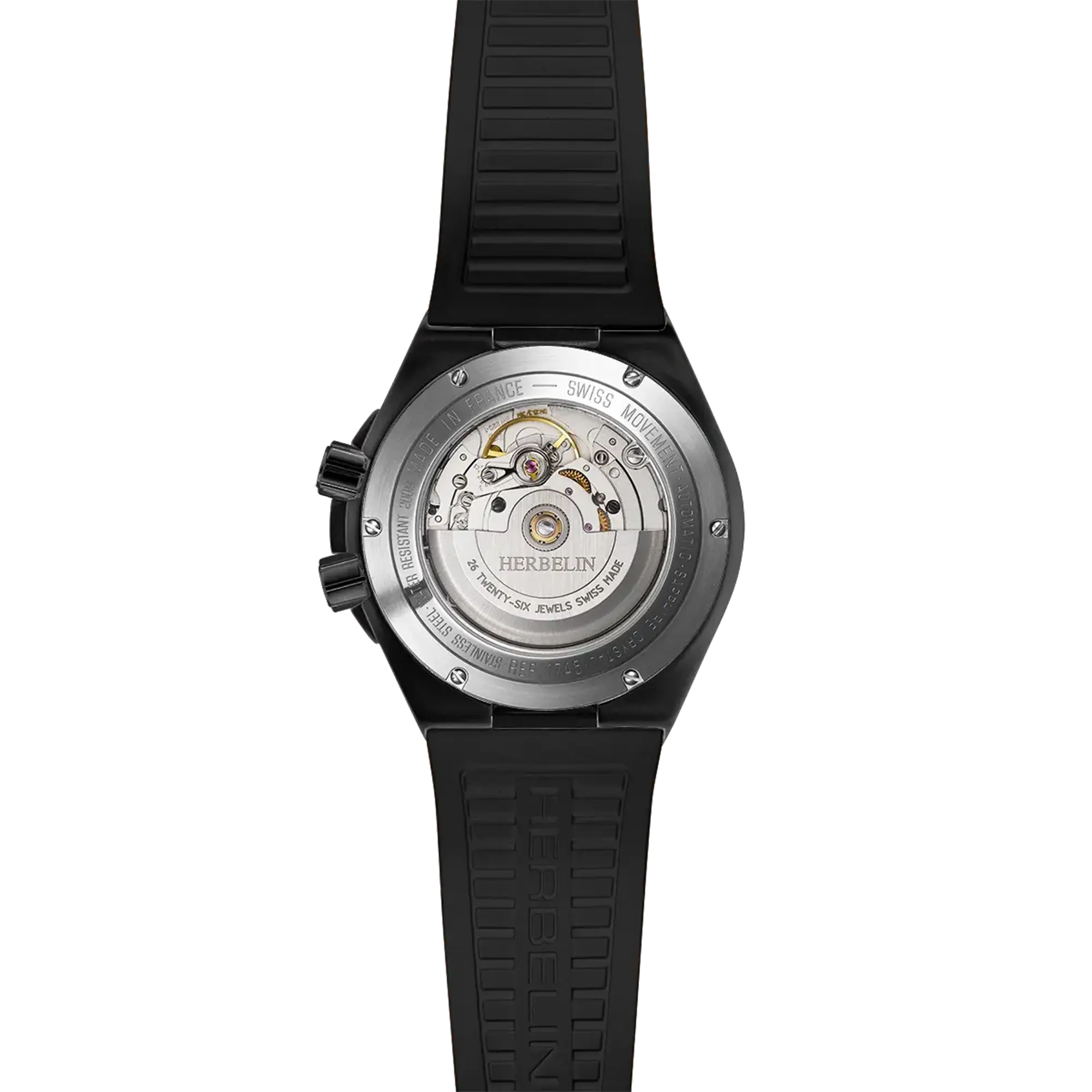 herbelin-cap-camarat-diver-automatique-homme-noir-42mm image 3