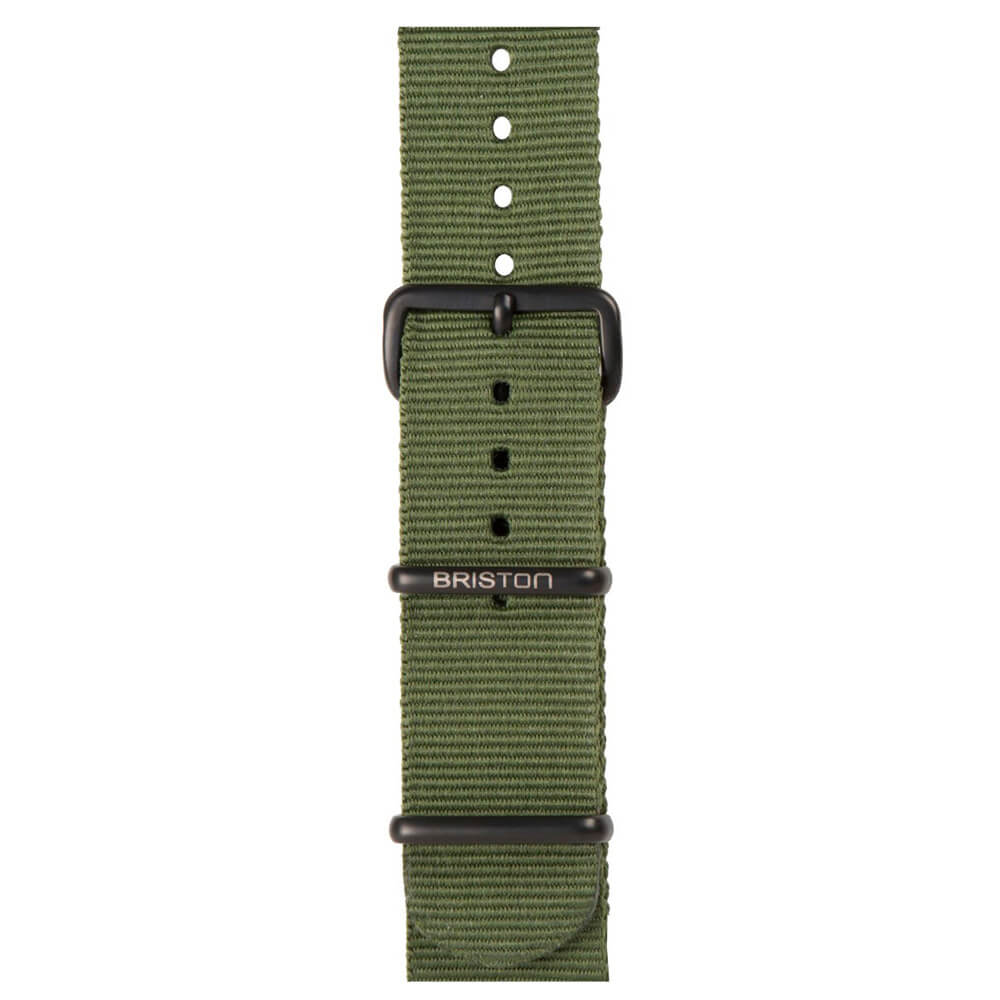 briston-bracelet-type-nato-20-mm-vert-militaire image 2