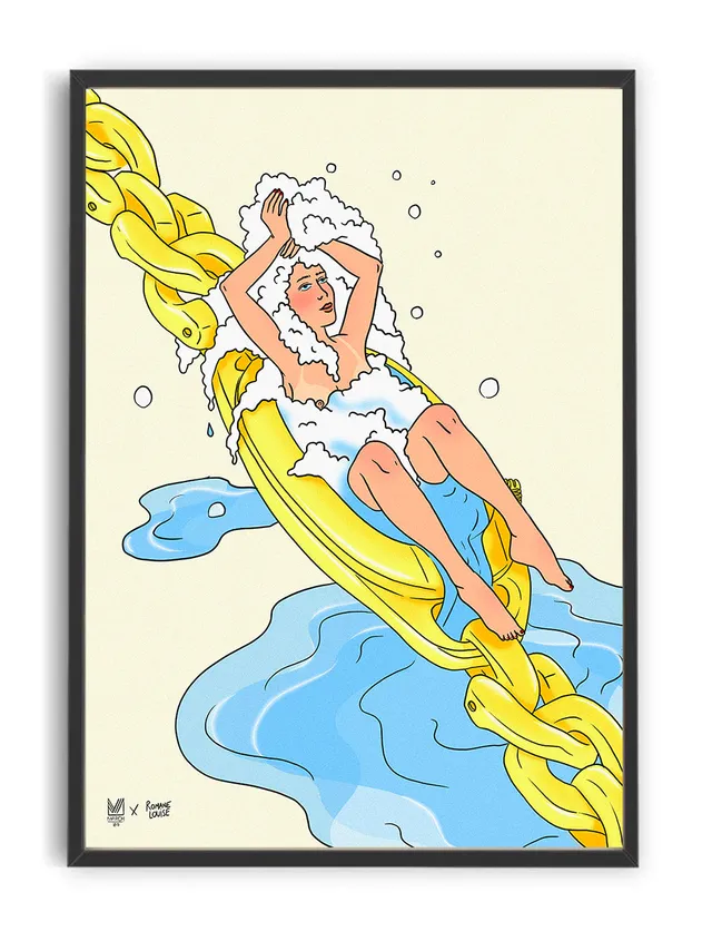 march-la-b-affiche-bath-illustration-romane-louise image 1