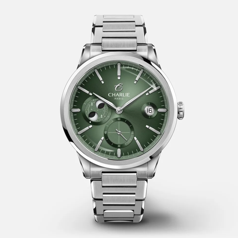 charlie-paris-alliance-phase-de-lune-sauge-montre-automatique-39mm image 1