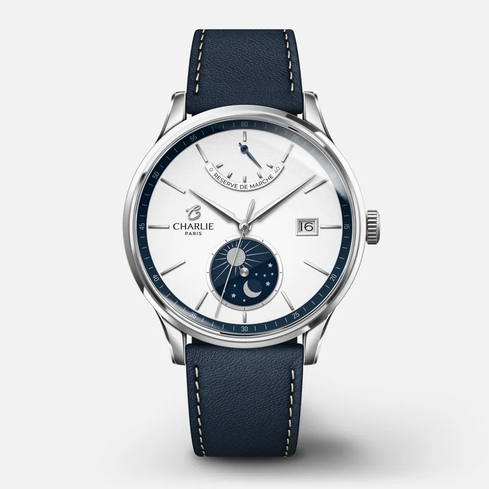 charlie-paris-initial-jour-nuit-panda-montre-automatique-homme-40mm image 1