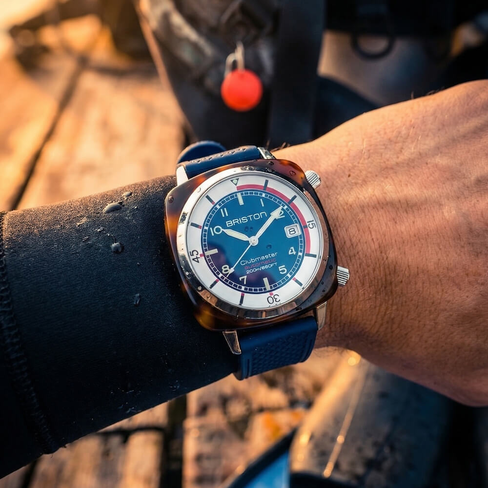 briston-clubmaster-legend-compressor-montre-automatique-42-mm-bleu image 4