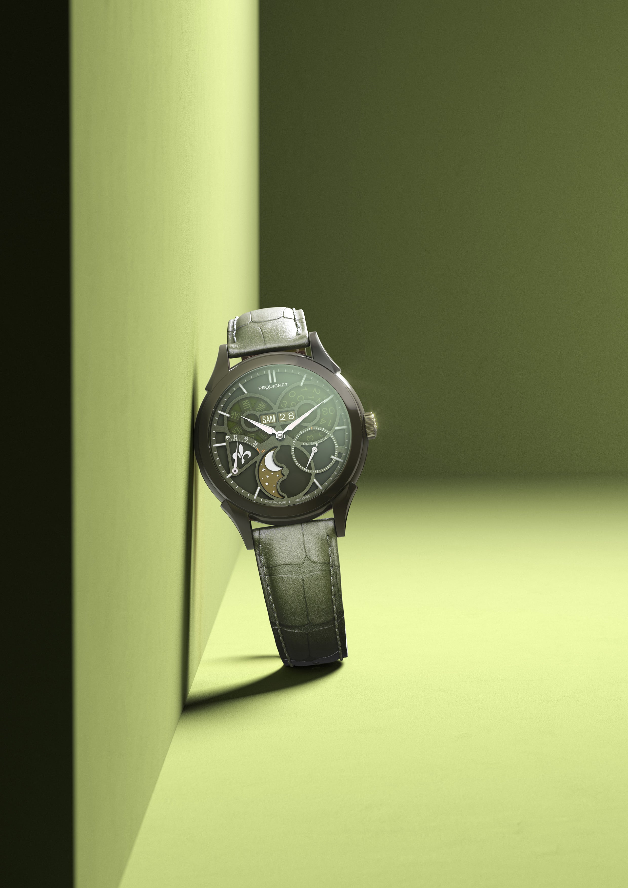 pequignet-royale-saphir-vert-jade-s-rie-limit-e-montre-homme-calibre-royal image 4