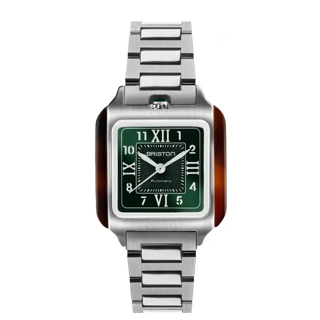 briston-streamliner-kennedy-montre-automatique-36x36-mm-verte-acier image 1