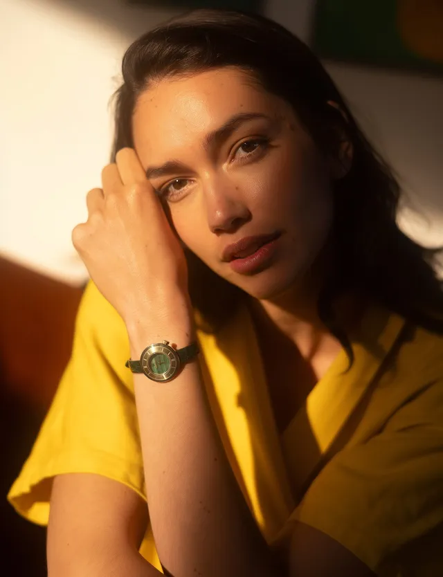 march-la-b-lady-volante-malachite-30-mm-montre-femme-cadran-vert image 1