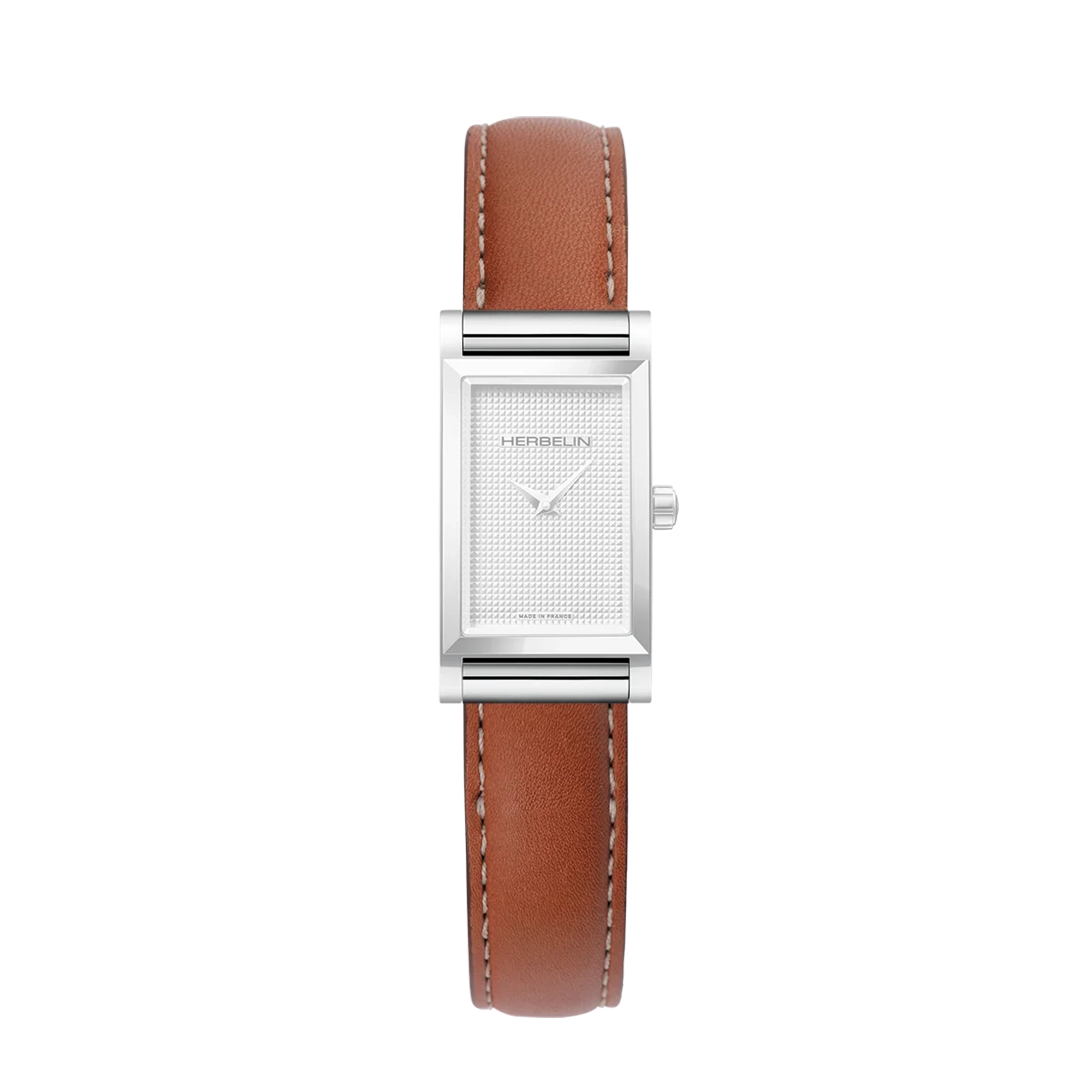 herbelin-antar-s-bracelet-simple-camel-cuir-marron image 2