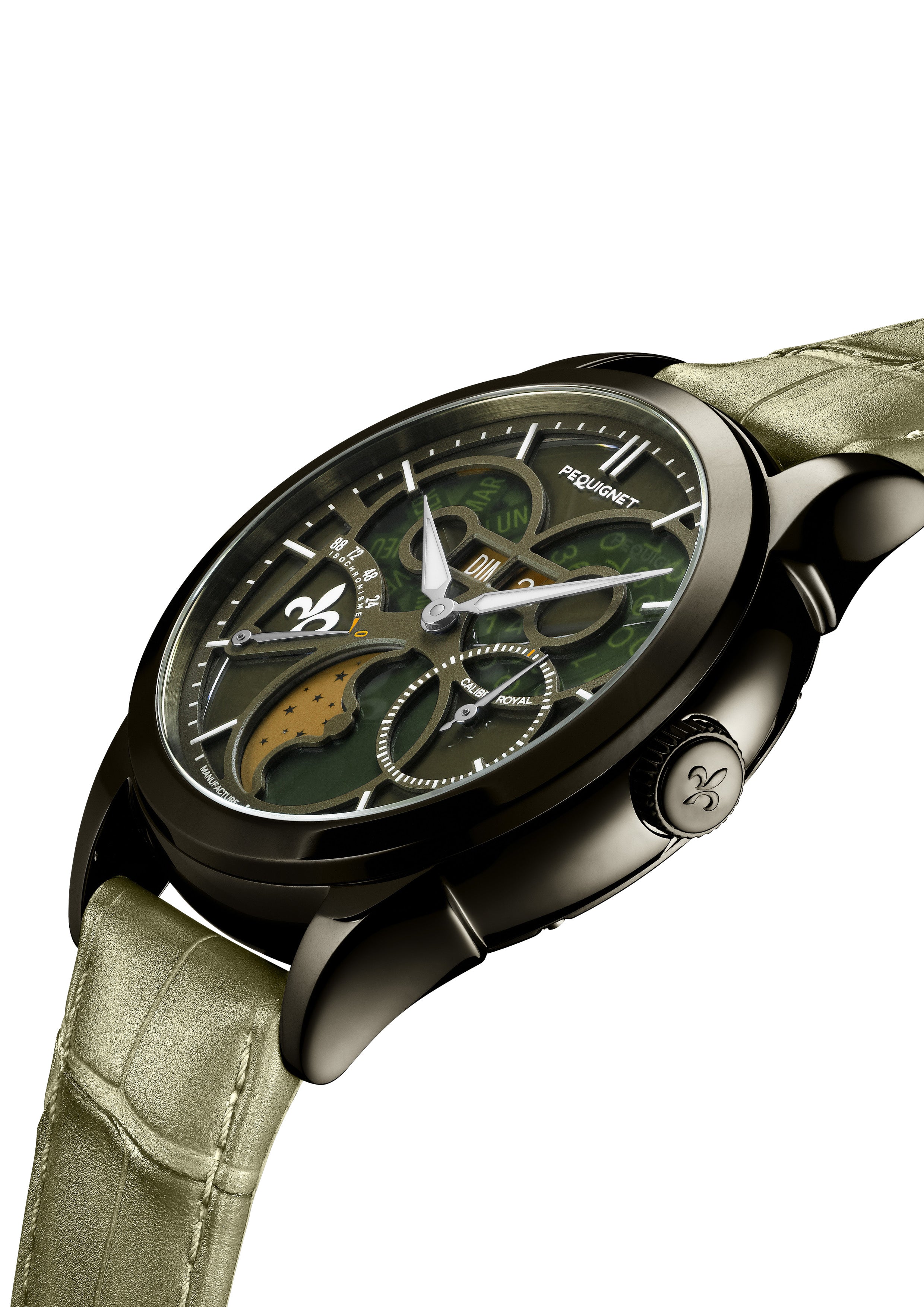 pequignet-royale-saphir-vert-jade-s-rie-limit-e-montre-homme-calibre-royal image 3
