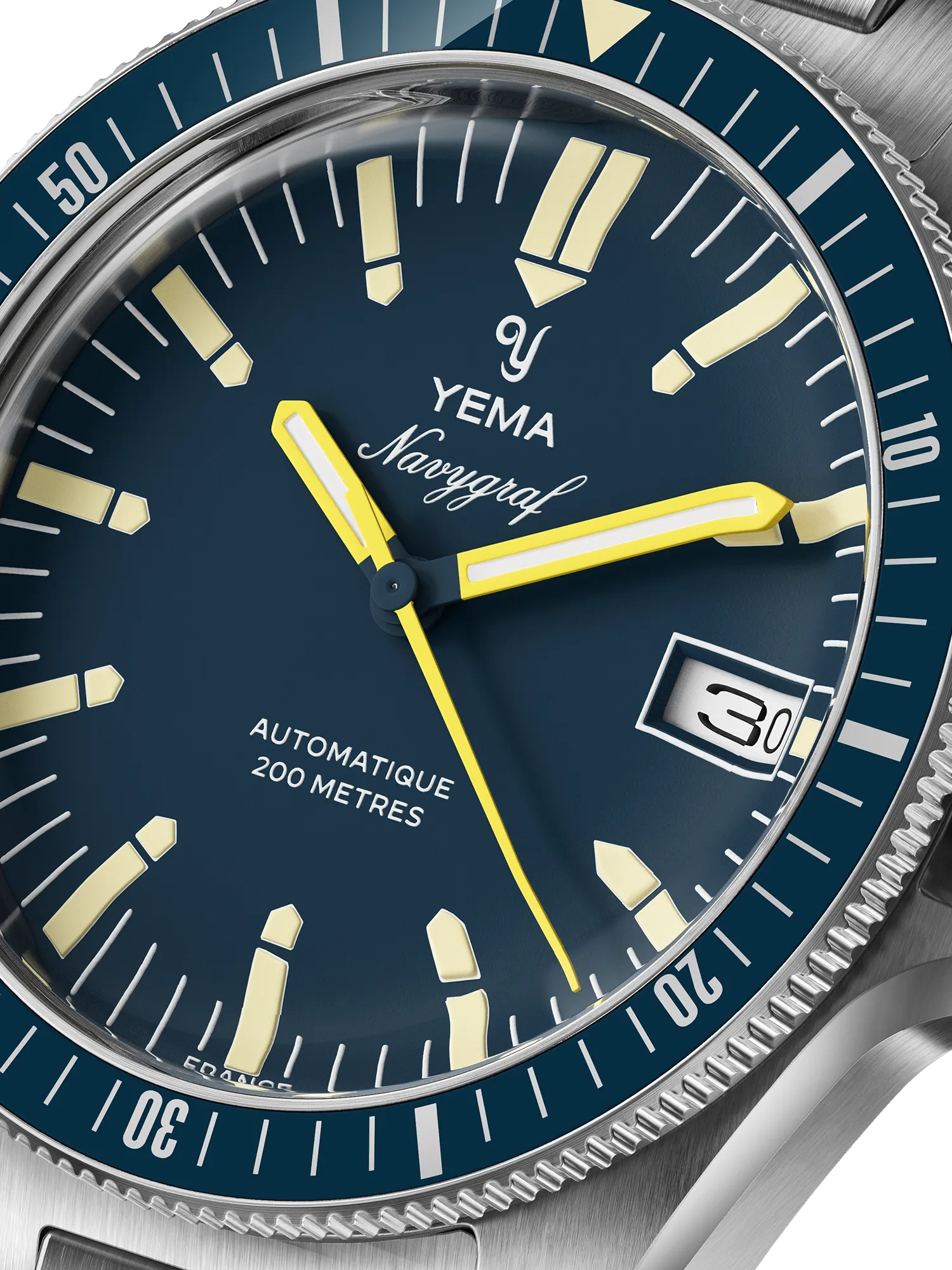 yema-navygraf-heritage-montre-de-plong-e-vintage-date-sellita-sw200 image 4