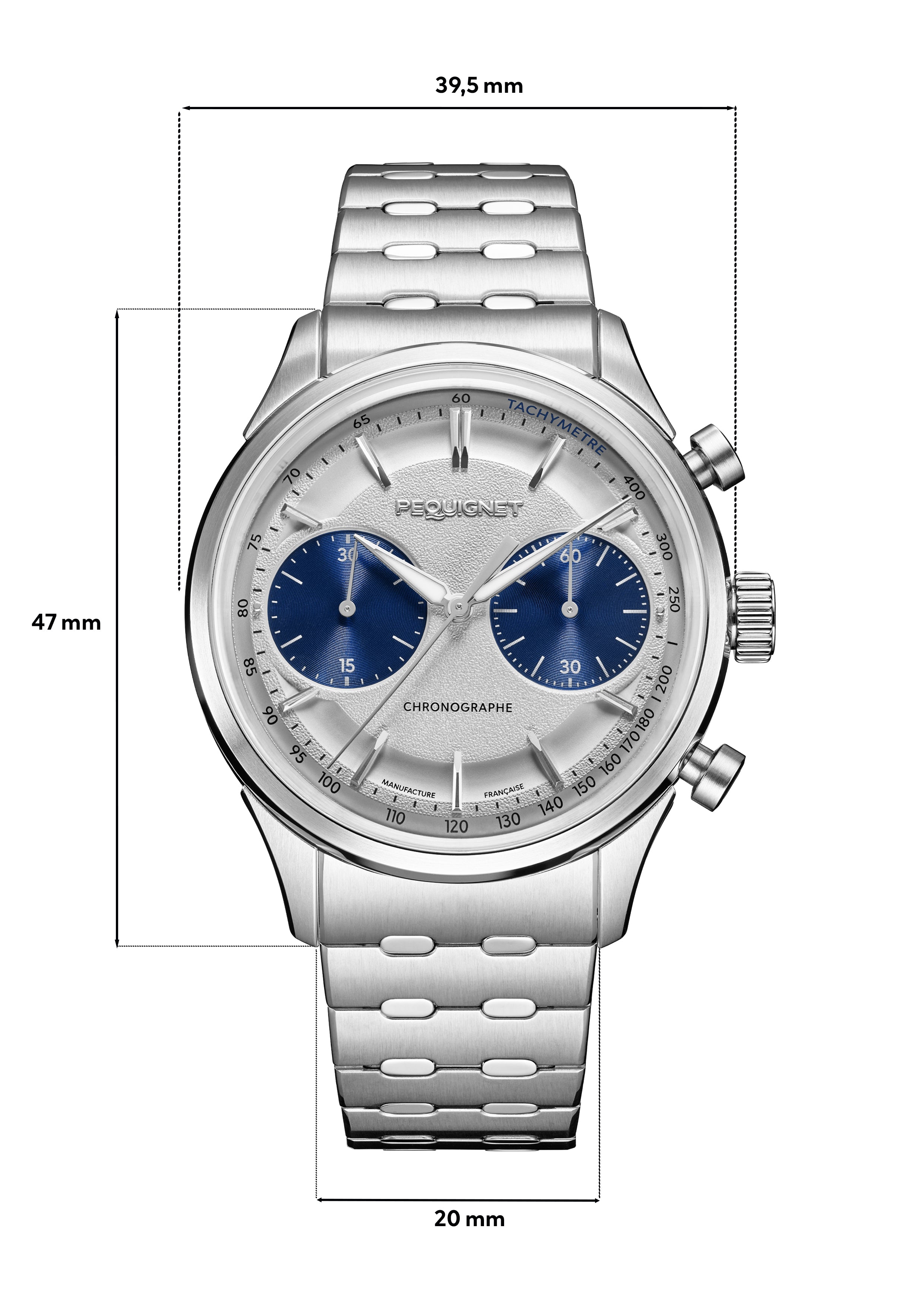 pequignet-royale-paris-chrono-39-5-mm-montre-chronographe image 8