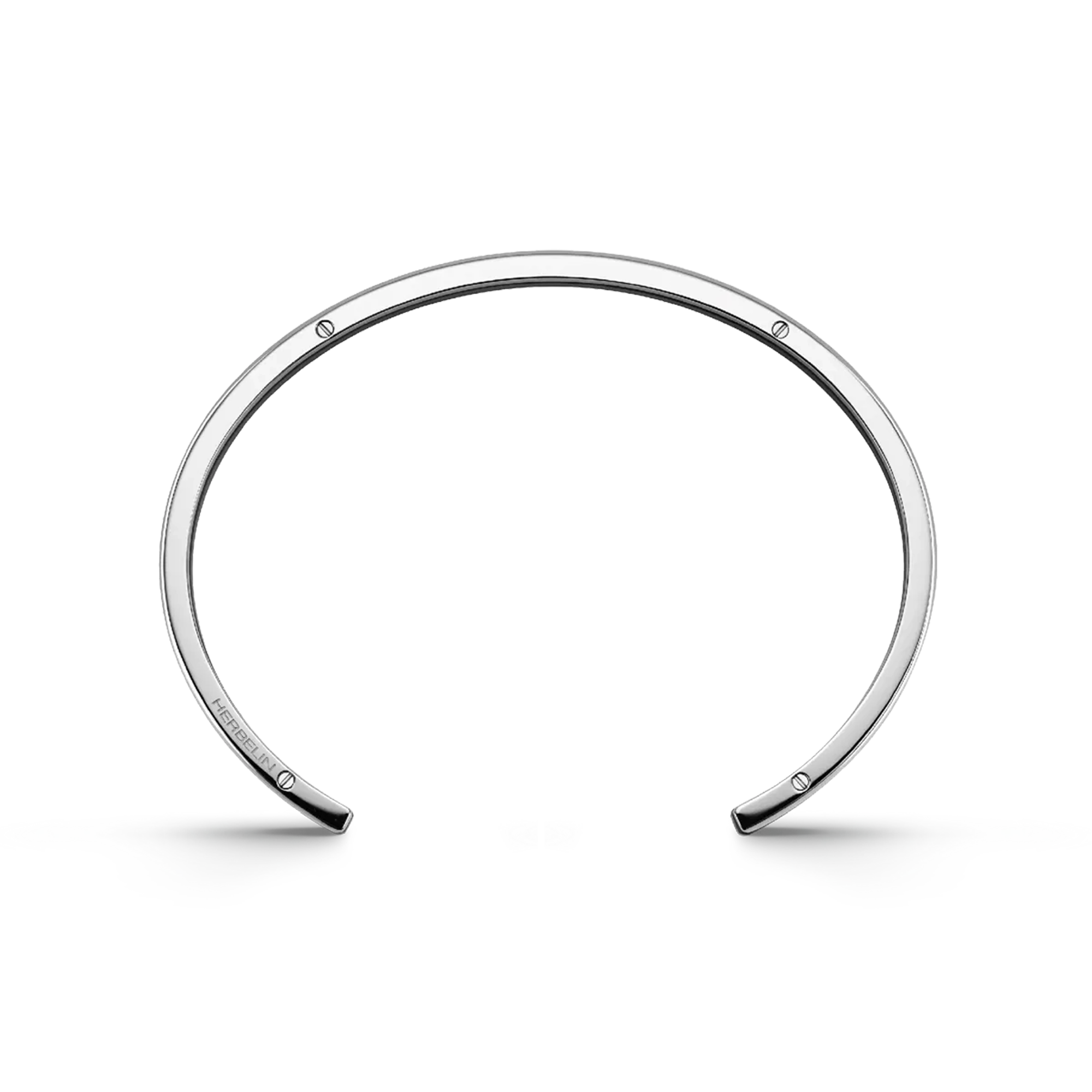 herbelin-jonc-newport-duo-homme-bracelet-acier-poli-titane-sabl-taille-unique image 3