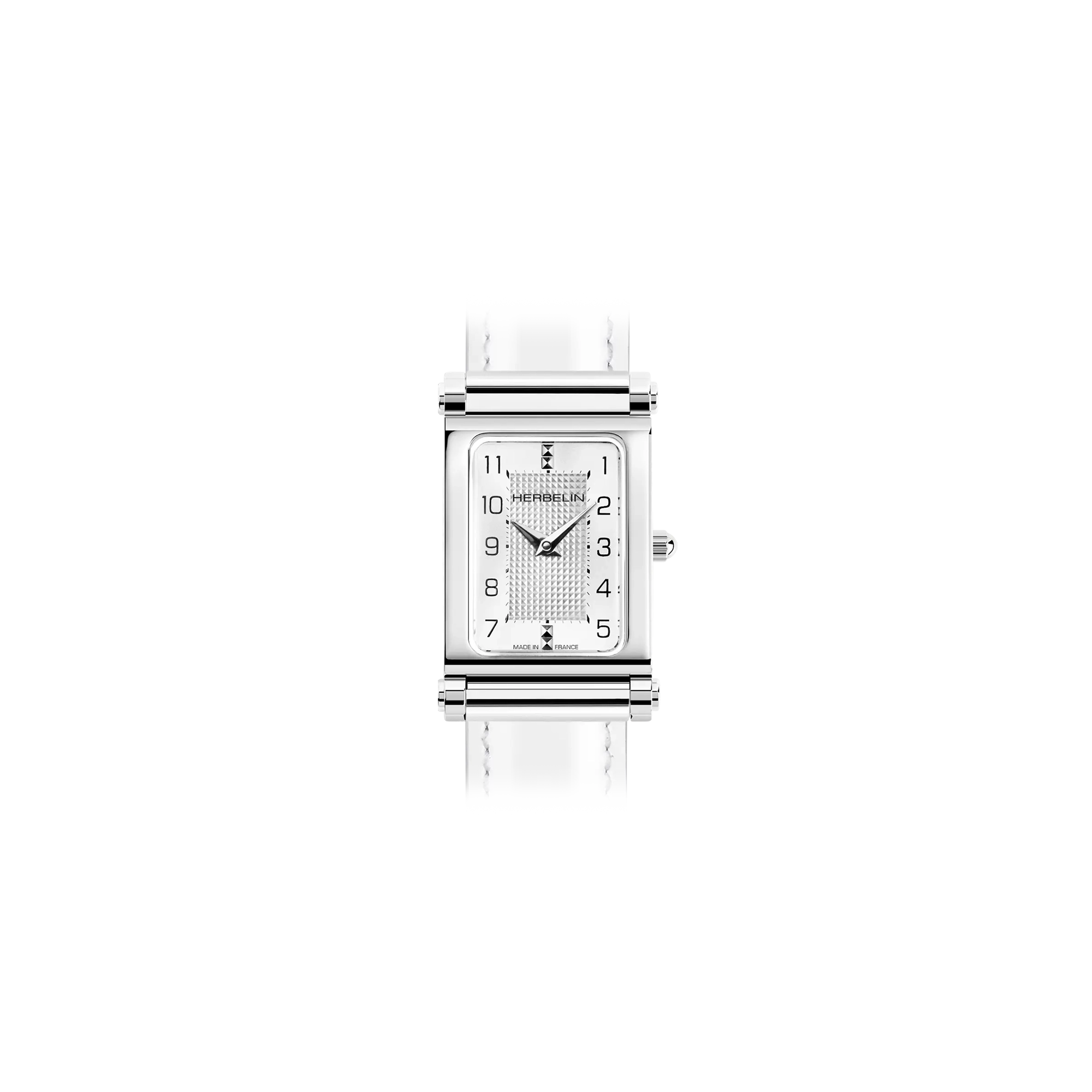 herbelin-antar-s-galb-classique-montre-femme-quartz-acier-clous-de-paris-diamant image 2