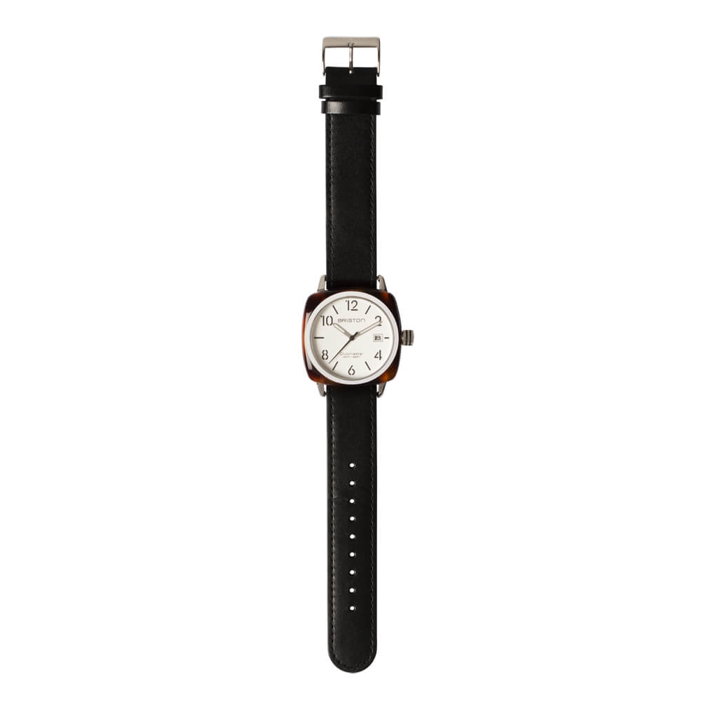 briston-clubmaster-classic-bracelet-cuir-20-mm-noir image 3